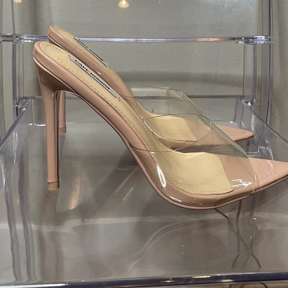 Clear High Heels